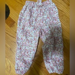 Little English 3T Floral Pants Girls